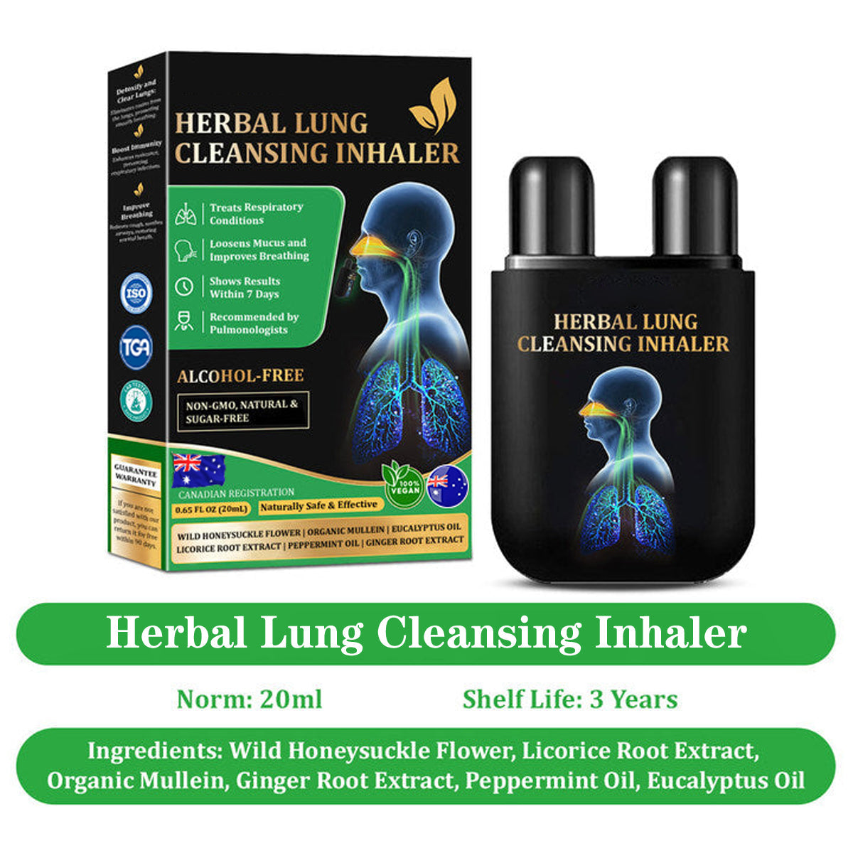 ✅Official Store: Herbal Lung Cleansing Inhaler