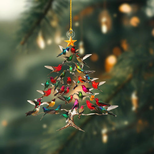 🐦🎄Hummingbird Christmas Ornament💠