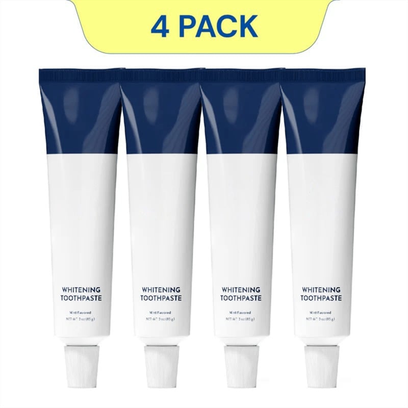 ❄️🦷Fluoride-Free Hydroxyapatite Teeth Whitening Toothpaste with Coconut Oil & Xylitol