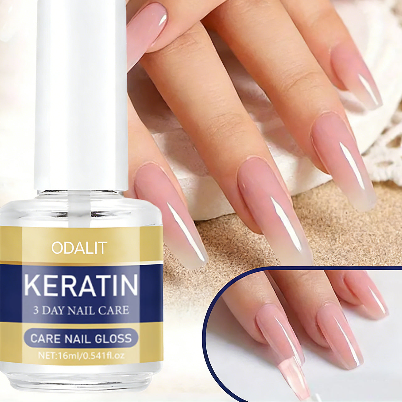 2026 Nail Recovery: Visibly Stronger Nails in 3 Days | Advanced Keratin & Aloe Care