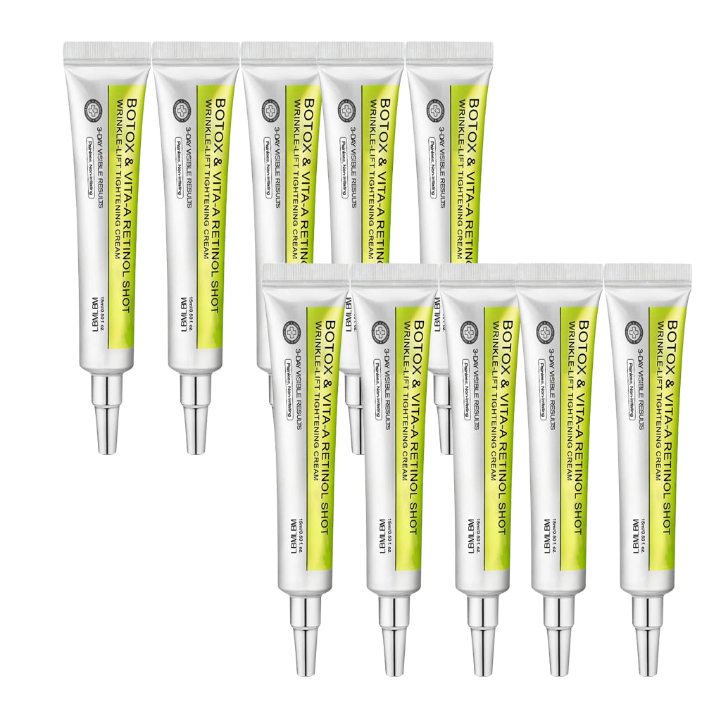 👏🌿Proudly Made in the AU💫LBMLBM® Advanced Peptide Botox-Style + Vita-A Retinol Lifting Renewal Cream – Today Only 70% OFF