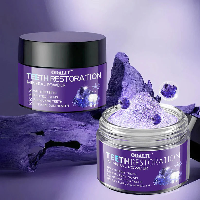 🎁Flash Sale - Don’t Miss Out - ODALIT™ TeethRestoration Mineral Powder🦷(TGA recommended)👩‍⚕️(Treats periodontitis and mouth ulcers, prevents tooth loss, and repairs gum recession)