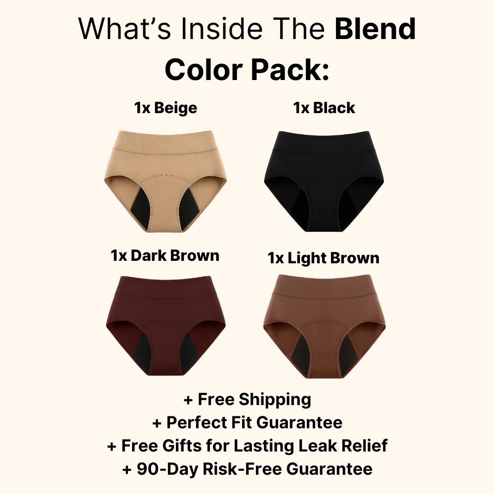 💖Last Day 50% OFF|LBMLBM™  100% Leak-Proof Underwear 4-pack