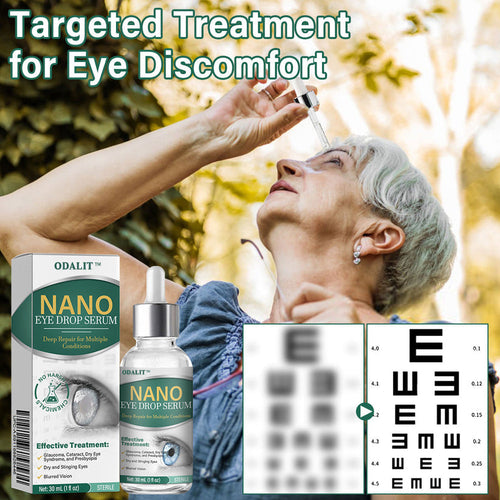 👩‍⚕️ODALIT™ Nano Eye Drops Serum ✅FDA Approved(Suitable for presbyopia, dry eye syndrome, glaucoma, and cataracts) ☘️☘️