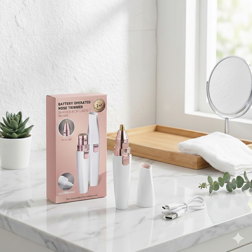 🔥🎁 Final Day Sale 2-in-1 Women's Eyebrow and Facial Hair Removal Device