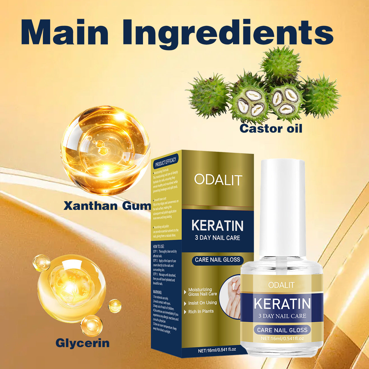 2026 Nail Recovery: Visibly Stronger Nails in 3 Days | Advanced Keratin & Aloe Care