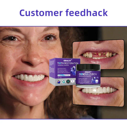 🎁Flash Sale - Don’t Miss Out - ODALIT™ TeethRestoration Mineral Powder🦷(TGA recommended)👩‍⚕️(Treats periodontitis and mouth ulcers, prevents tooth loss, and repairs gum recession)