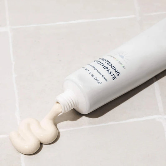 ❄️🦷Fluoride-Free Hydroxyapatite Teeth Whitening Toothpaste with Coconut Oil & Xylitol