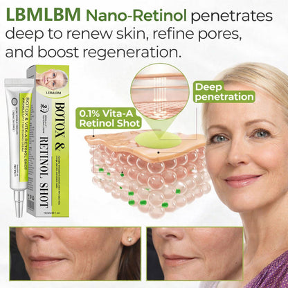 👏🌿Proudly Made in the AU💫LBMLBM® Advanced Peptide Botox-Style + Vita-A Retinol Lifting Renewal Cream – Today Only 70% OFF