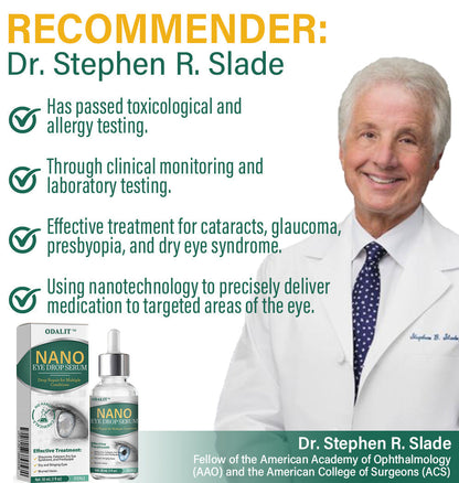 👩‍⚕️ODALIT™ Nano Eye Drops Serum ✅FDA Approved(Suitable for presbyopia, dry eye syndrome, glaucoma, and cataracts) ☘️☘️
