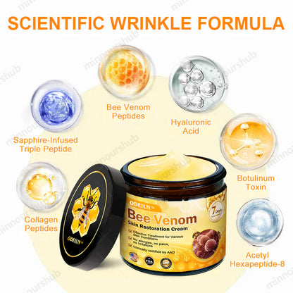 ⏰ LAST DAY 80% OFF ✨ ODEIUN™ Bee Venom Skin Restoration Cream