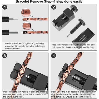 ⏰LAST DAY 49% OFF-Copper magnetic bracelet——Relieve fatigue and promote blood circulation