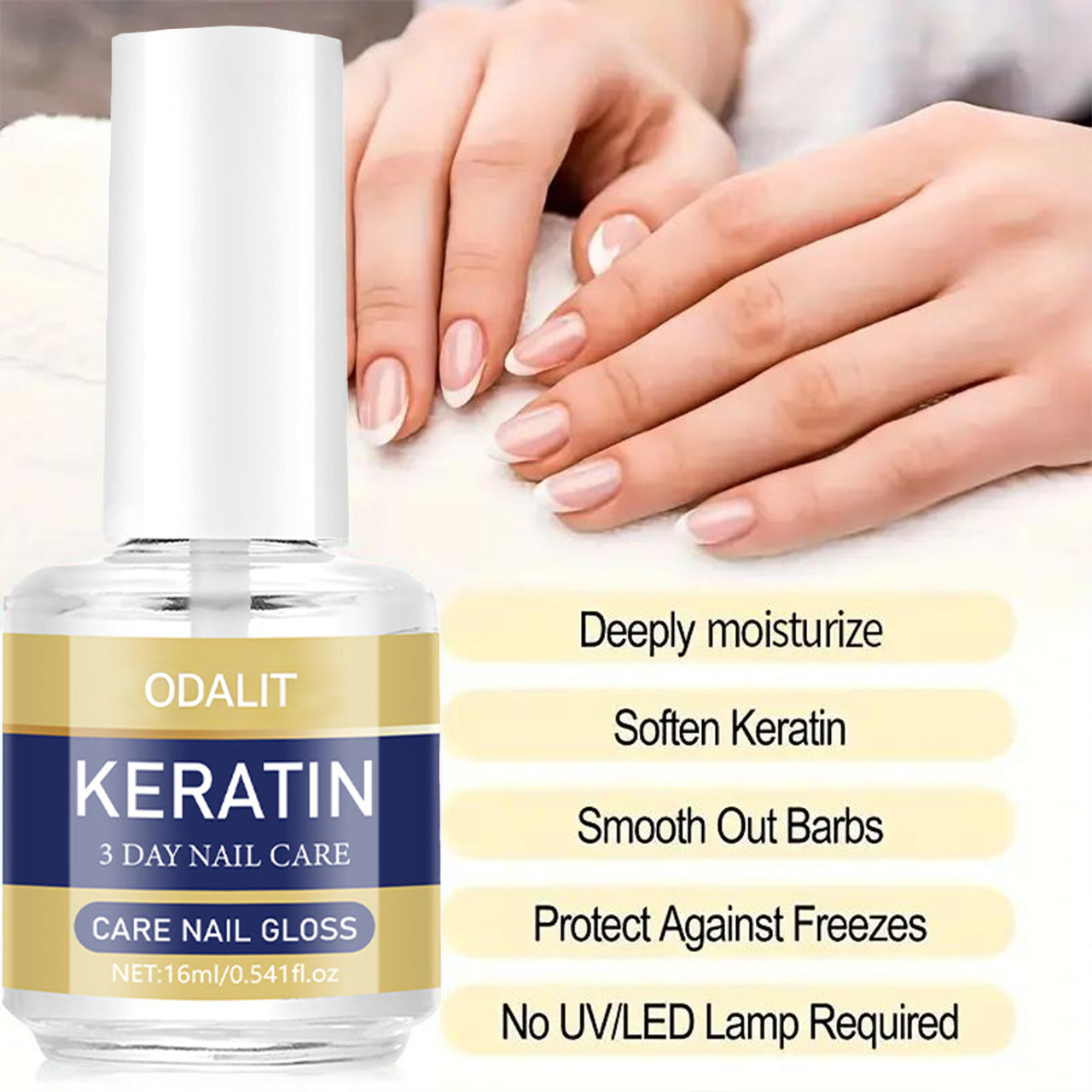2026 Nail Recovery: Visibly Stronger Nails in 3 Days | Advanced Keratin & Aloe Care