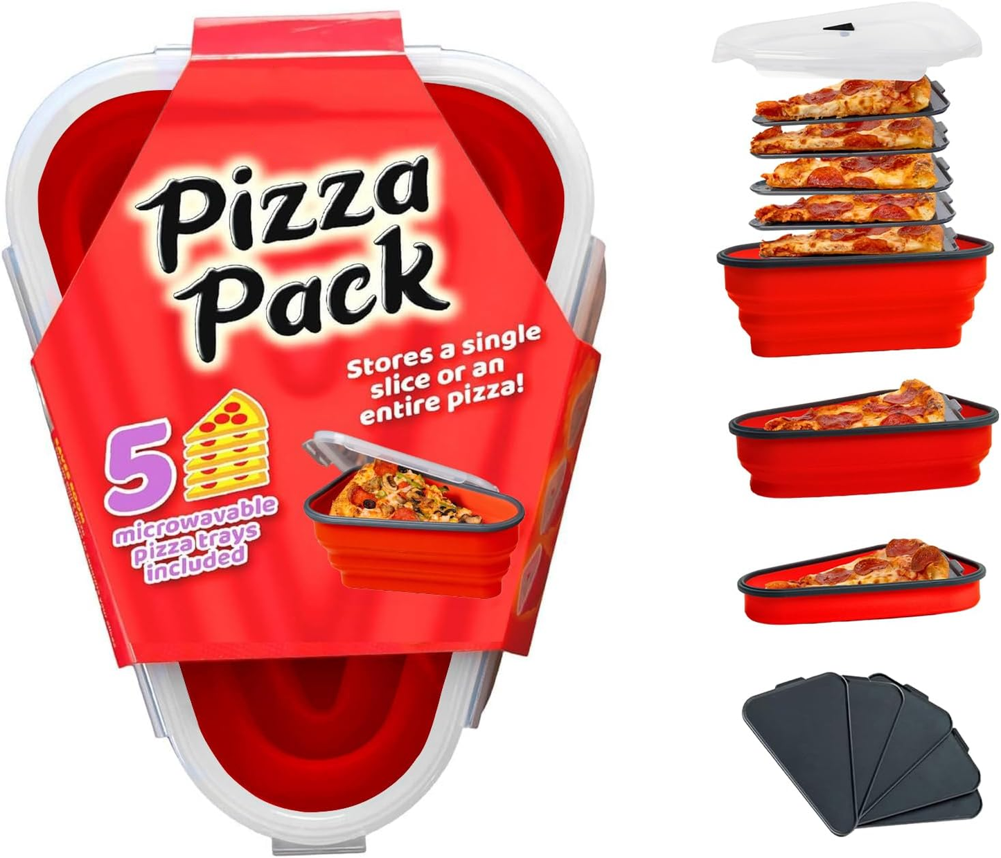 Pizza storage container - no more pizza boxes in the fridge🍕