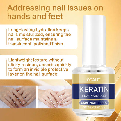 2026 Nail Recovery: Visibly Stronger Nails in 3 Days | Advanced Keratin & Aloe Care