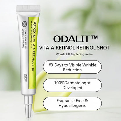 [🥇Last Day 70% OFF] ODALIT™ Botox & Retinol Shot - Eraser for Deep Wrinkles, Sagging Jowls & Puffy Eyes