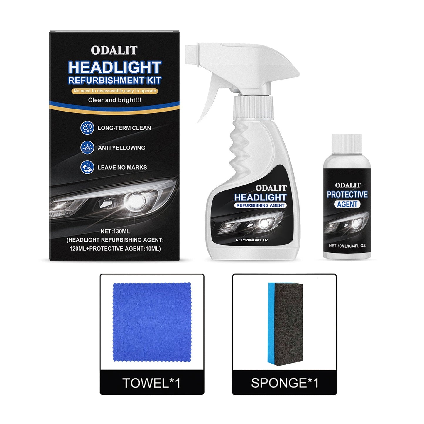 🔥Time-Limited Offer -🚘ODALIT™ Headlight Refurbishment Kit
