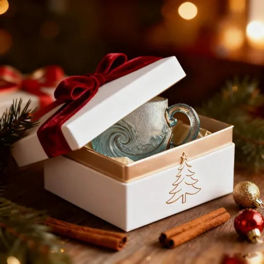 🎄Christmas Best Gifts🔥 Unique Handcrafted Sea Glass Ocean Wave Mug🎁Free Gifts