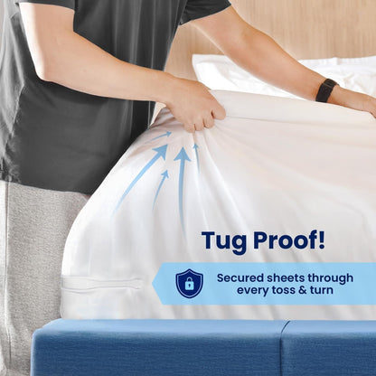 Last Day 49% OFFSheet Holders - Secure Bed Sheets Firmly in Place - 4 Pack