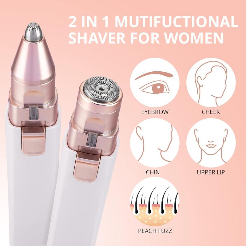 🔥🎁 Final Day Sale 2-in-1 Women's Eyebrow and Facial Hair Removal Device