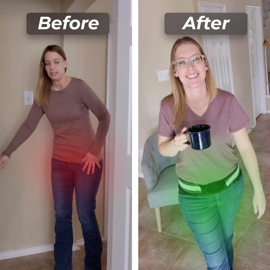 🔥ODALIT™ Back Belt: The 2-Week Solution to Sciatica & Lower Back Pain Relief!