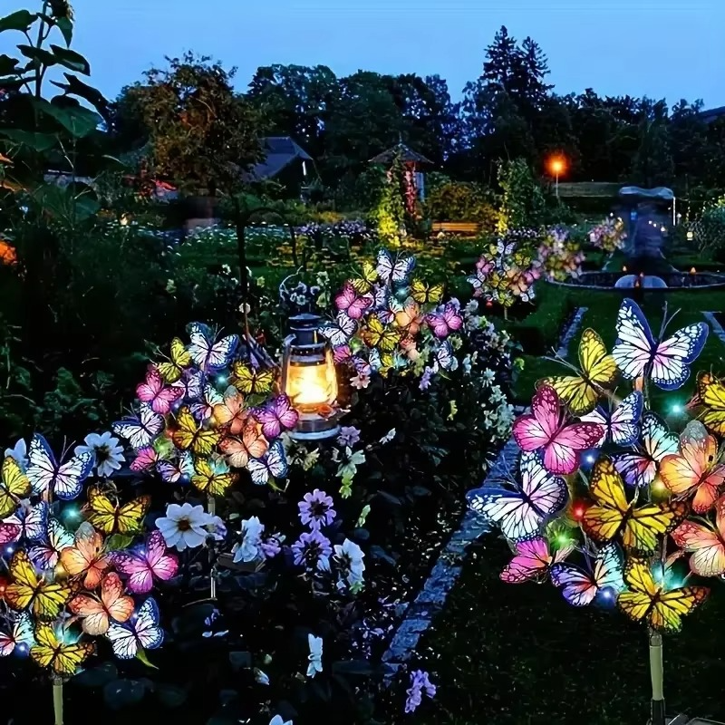 🦋 50% OFF NOW! ☀️ Solar Outdoor Butterfly Lights – Weatherproof, Auto On/Off & Magical Night Ambiance 🌙