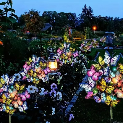 🦋 50% OFF NOW! ☀️ Solar Outdoor Butterfly Lights – Weatherproof, Auto On/Off & Magical Night Ambiance 🌙