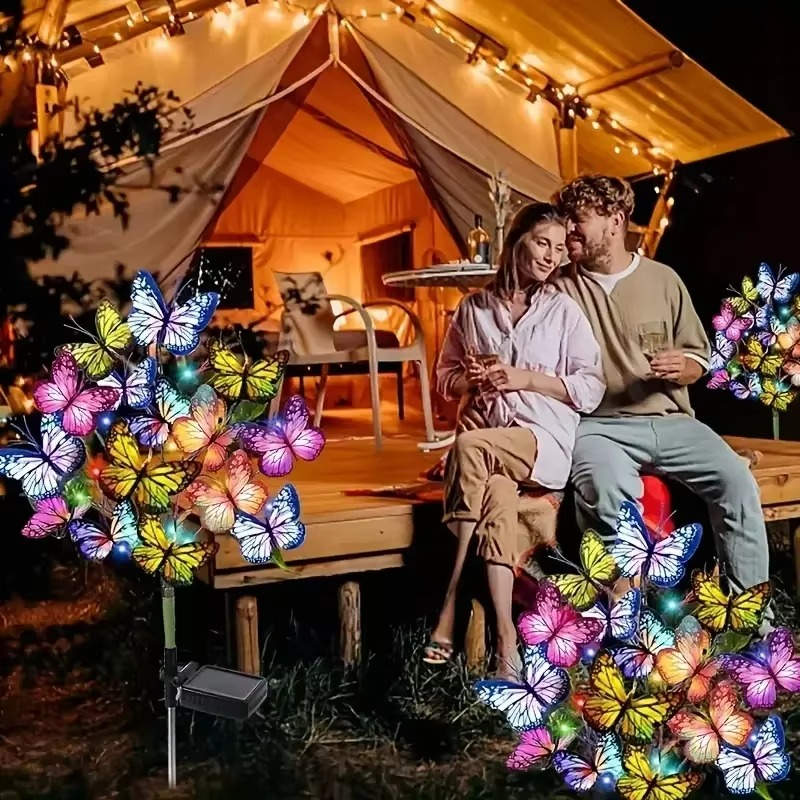 🦋 50% OFF NOW! ☀️ Solar Outdoor Butterfly Lights – Weatherproof, Auto On/Off & Magical Night Ambiance 🌙