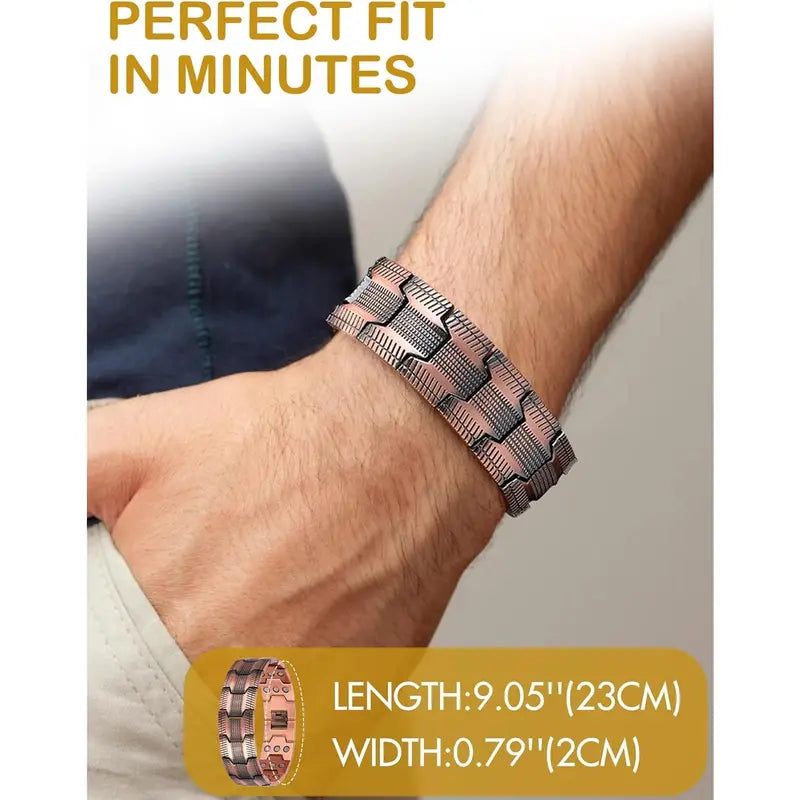 ⏰LAST DAY 49% OFF-Copper magnetic bracelet——Relieve fatigue and promote blood circulation