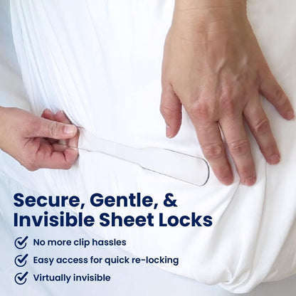 Last Day 49% OFFSheet Holders - Secure Bed Sheets Firmly in Place - 4 Pack