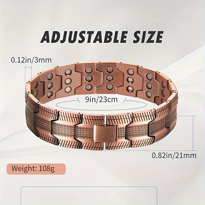 ⏰LAST DAY 49% OFF-Copper magnetic bracelet——Relieve fatigue and promote blood circulation